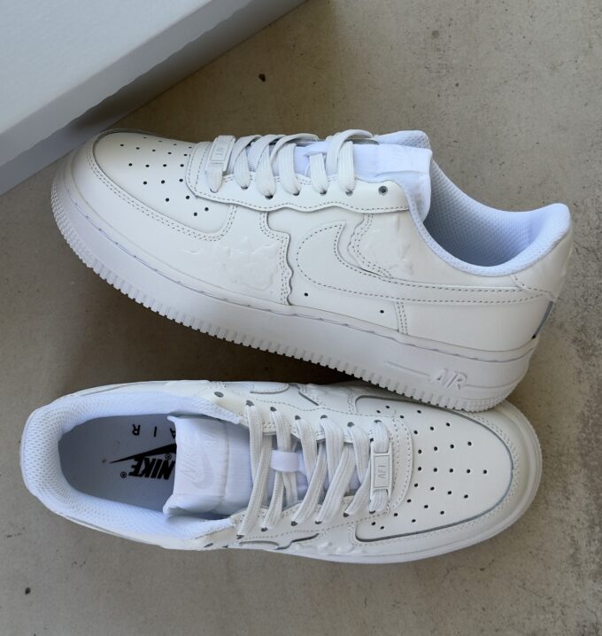 Nike Air Force 1 White Roses