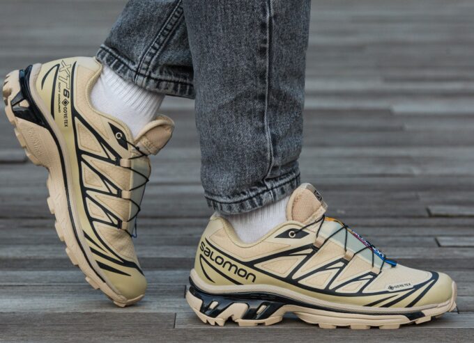 Salomon Xt-6 Gore-Tex Beige