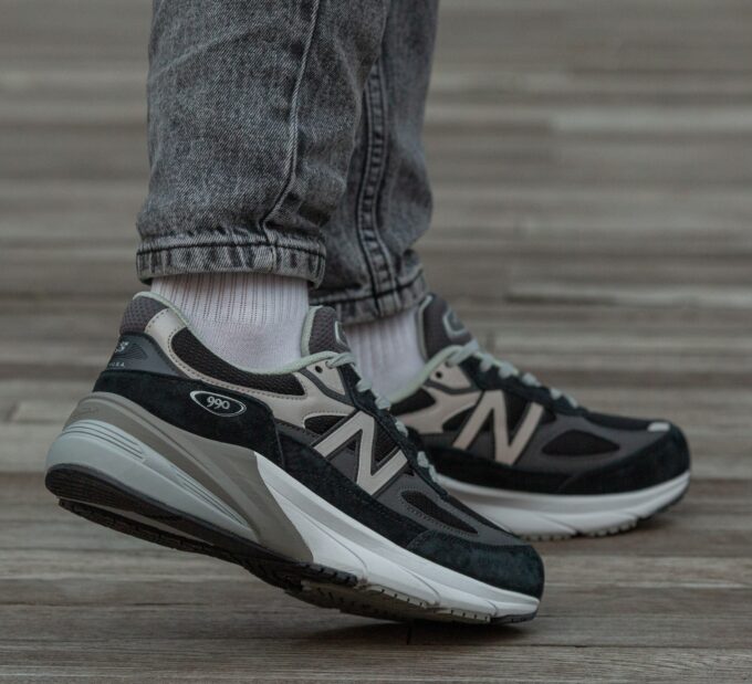 New Balance 990 v6 Black Grey - Зображення 6