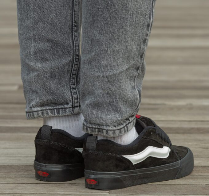Vans KNU Skool Black White - Зображення 5