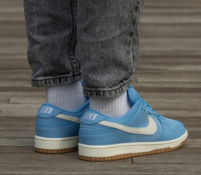 Nike SB Dunk Pro Blue White - Зображення 6