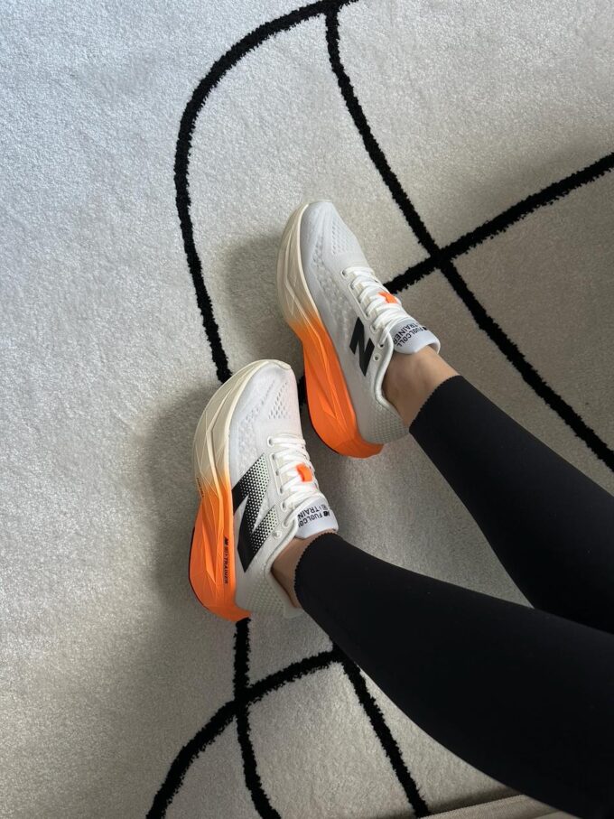 New Balance FuelCell Supercomp Elite V4 White/Orange - Зображення 3