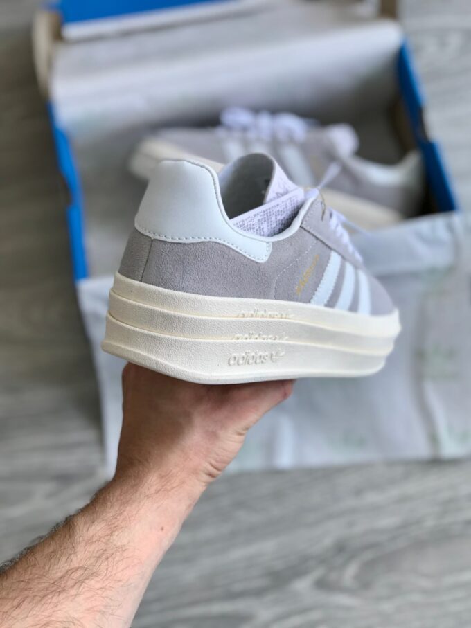 Adidas Gazelle Bold Grey - Зображення 5