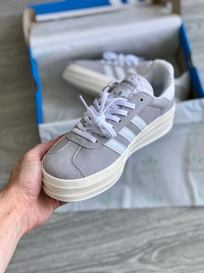 Adidas Gazelle Bold Grey - Зображення 3
