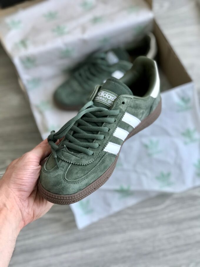 Adidas Spezial Green White - Зображення 4