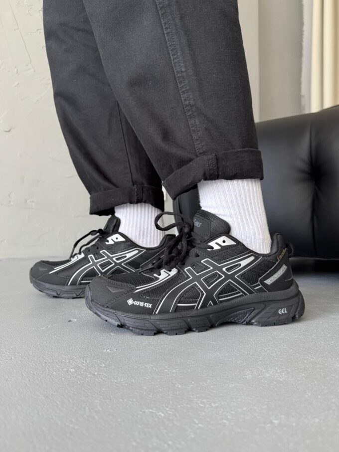 Asics Gel-Venture 6 Silver/Black Gore-Tex