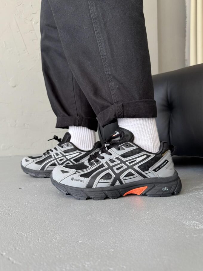 Asics Gel-Venture 6 Grey/Black Gore-Tex