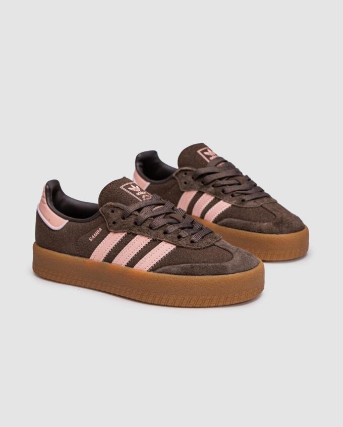 Adidas Samba Dark Brown Wonder Mauve - Зображення 2