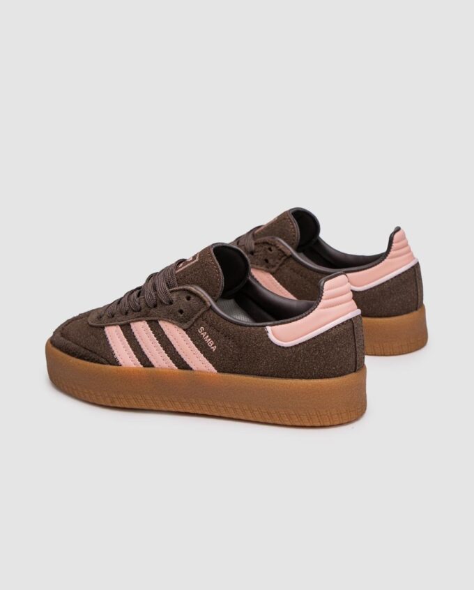 Adidas Samba Dark Brown Wonder Mauve - Зображення 4