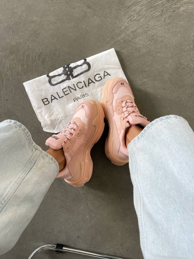Balenciaga Triple S Pіnk - Зображення 3