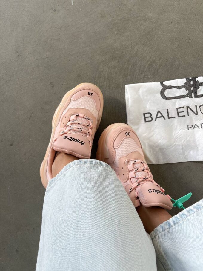 Balenciaga Triple S Pіnk - Зображення 4