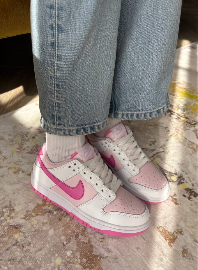 Nike Dunk Low Pink White