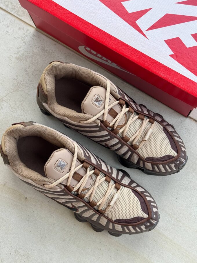 Nike Shox Tl Khaki Ironstone Off Noir - Зображення 3
