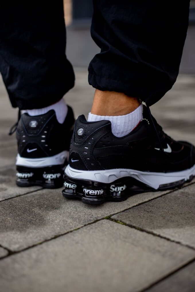Supreme x Nike Shox Ride 2 SP Black/White - Зображення 6