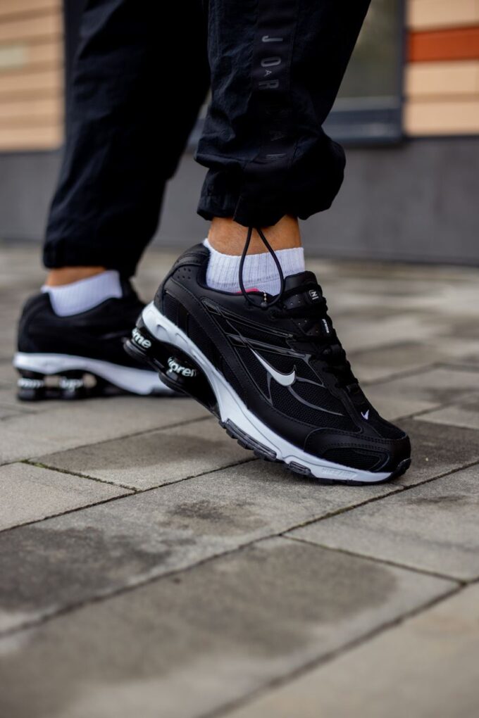 Supreme x Nike Shox Ride 2 SP Black/White - Зображення 3