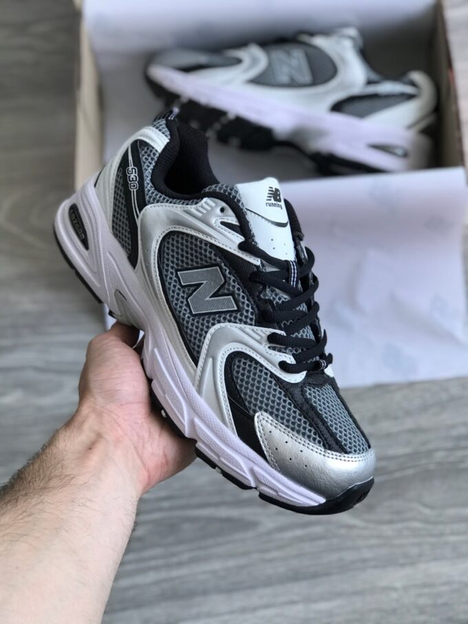 New Balance 530 White Black Gray