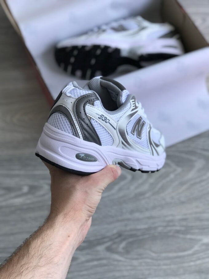 New Balance 530 White Gray - Зображення 4