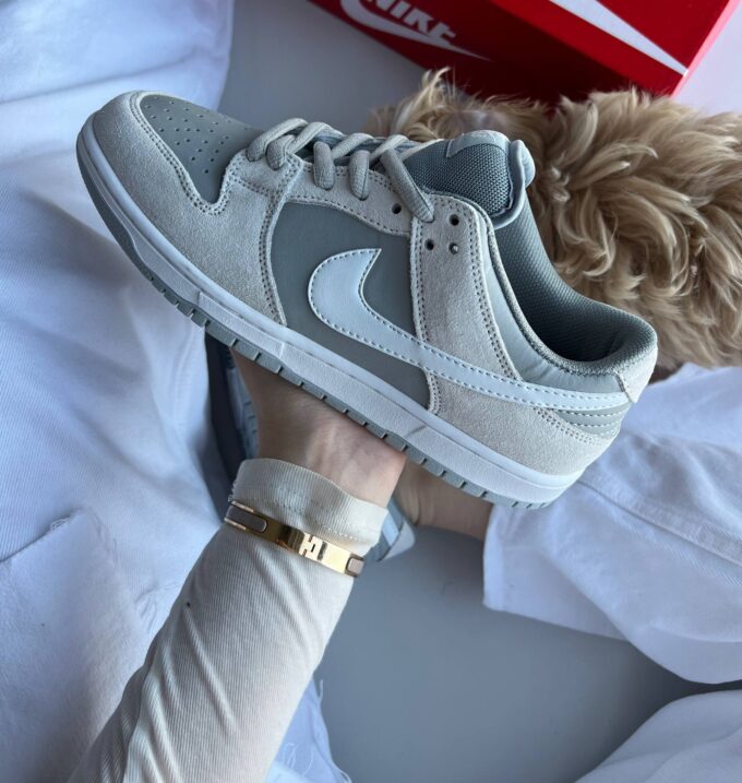 Nike SB Dunk Summit White Sweet Wolf Grey - Зображення 4