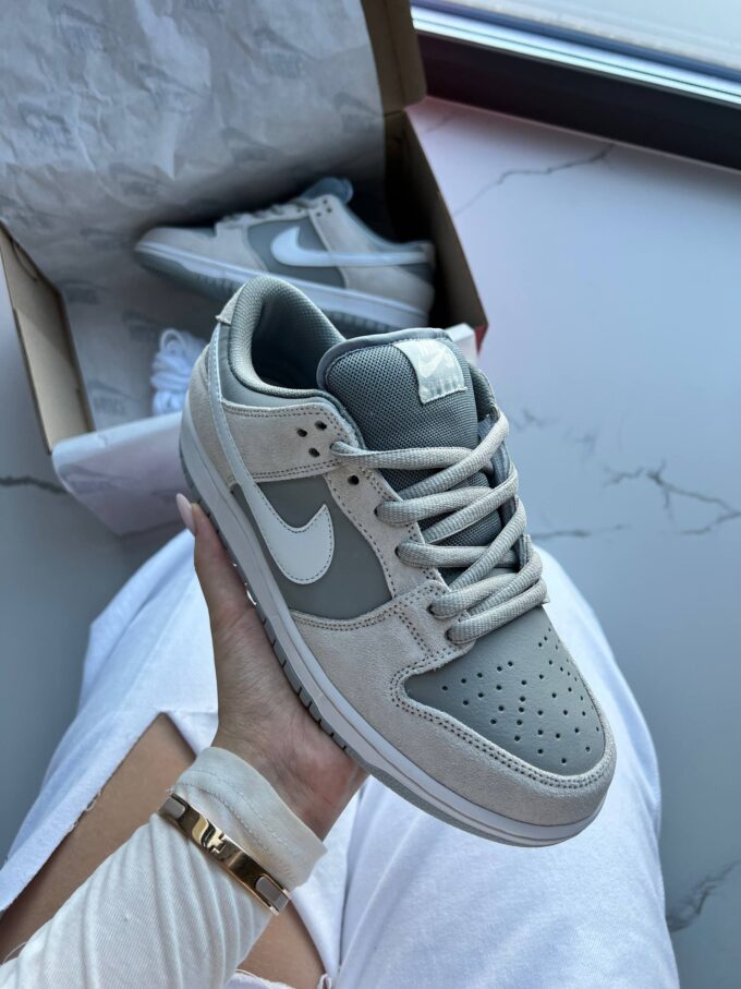 Nike SB Dunk Summit White Sweet Wolf Grey - Зображення 2