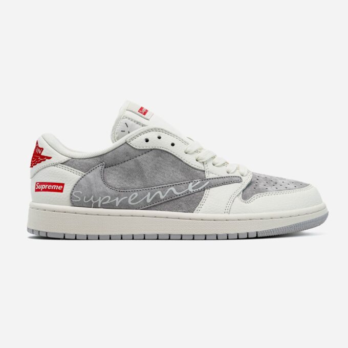 Jordan 1 Retro Low x Travis Scott х Supreme