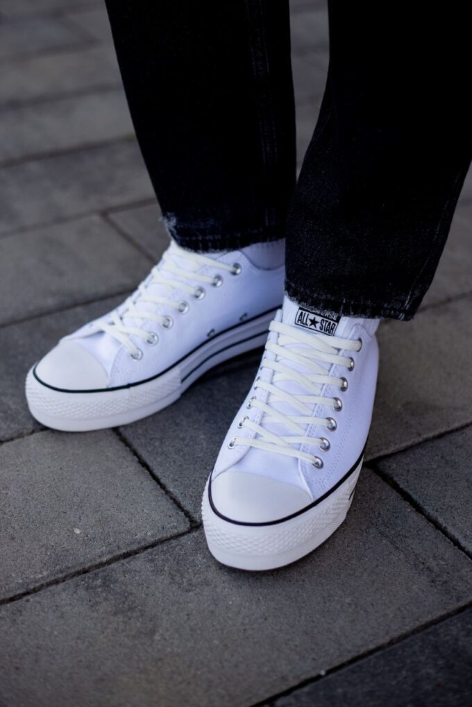 Converse Chuck Taylor All Star Lift Ox Platform Trainers - Зображення 5