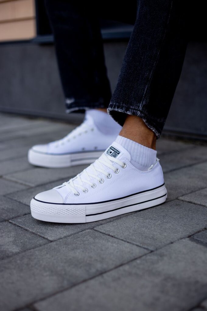 Converse Chuck Taylor All Star Lift Ox Platform Trainers - Зображення 4