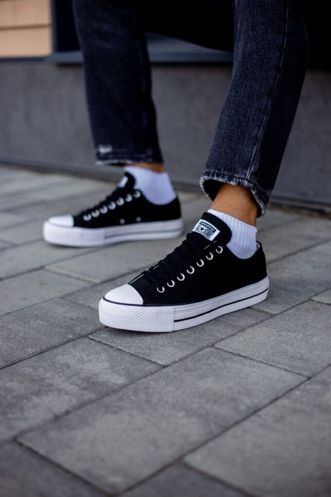 Converse Chuck Taylor All Star Lift Ox Platform Trainers - Зображення 4