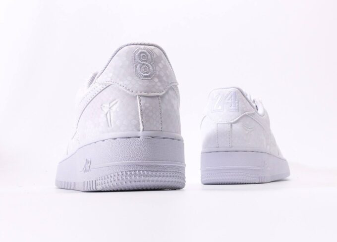 Kobe Bryant x Nike Air Force 1 Low 'Forever White 8/24' - Зображення 5