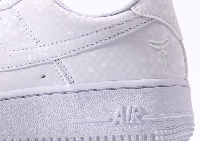 Kobe Bryant x Nike Air Force 1 Low 'Forever White 8/24' - Зображення 7