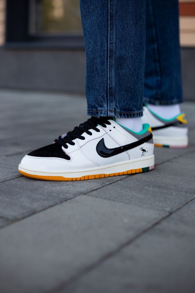 CSEF x Nike SB Dunk Low Pro White/Black - Зображення 3