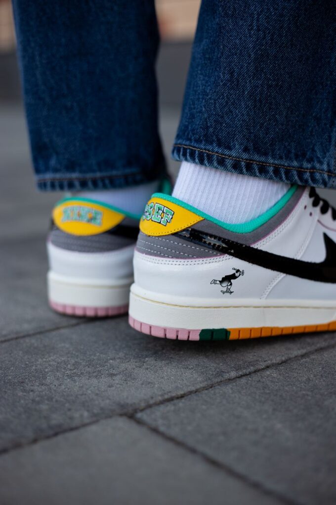 CSEF x Nike SB Dunk Low Pro White/Black - Зображення 5