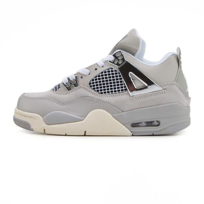 Nike Air Jordan 4 Grey Silver