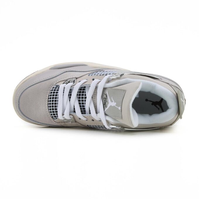 Nike Air Jordan 4 Grey Silver - Зображення 5