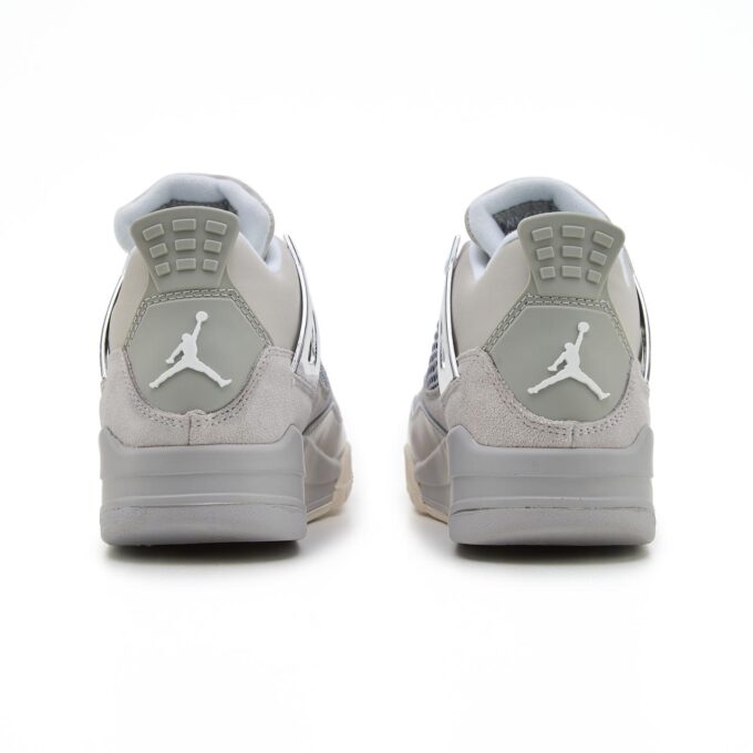 Nike Air Jordan 4 Grey Silver - Зображення 4