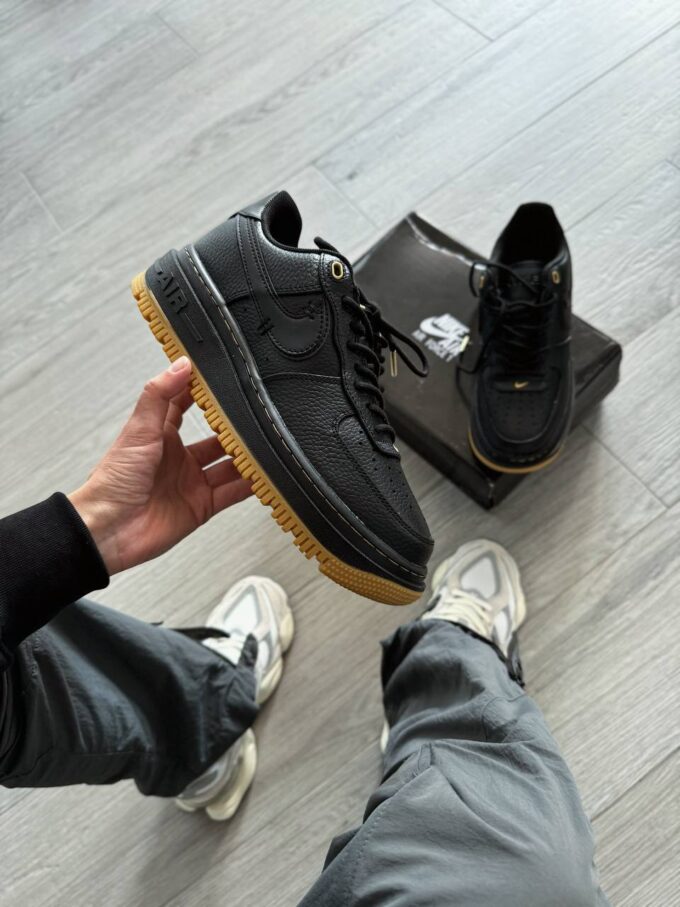 Nike Air Force 1 Luxe Black Gum