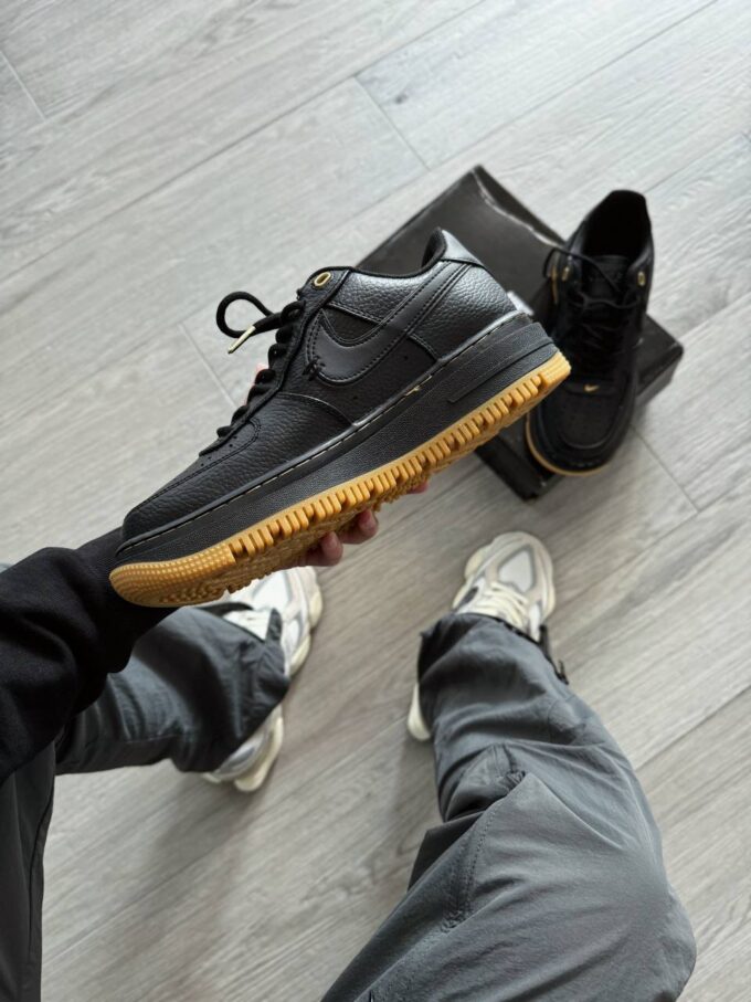 Nike Air Force 1 Luxe Black Gum - Зображення 3