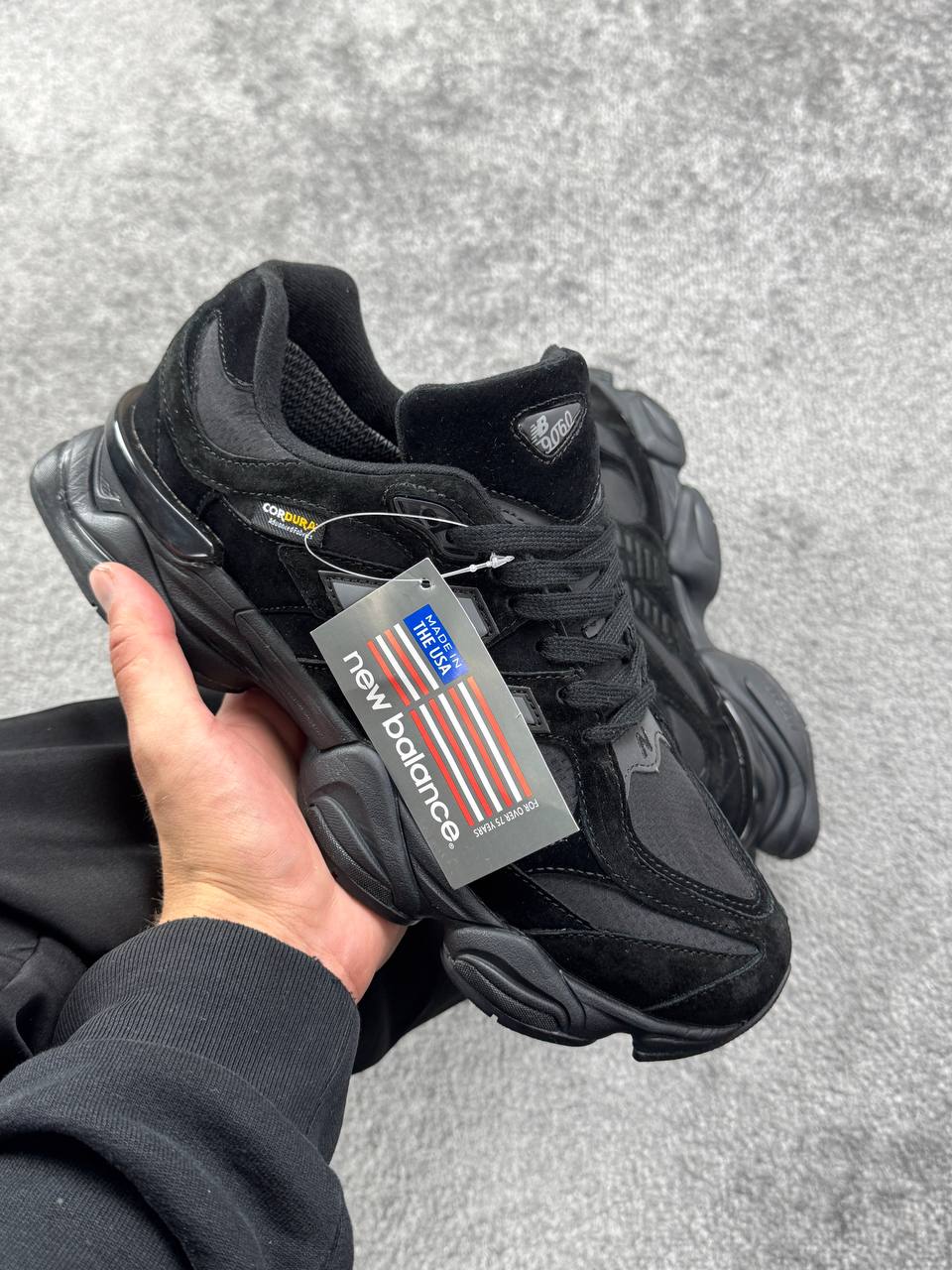 New Balance 9060 Black Cordura - Зображення 7