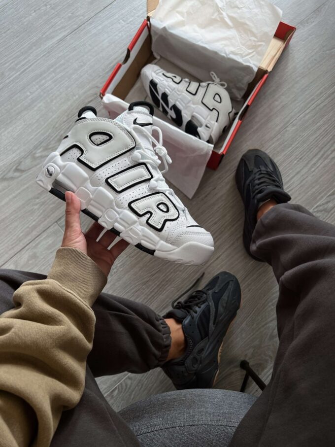 Nike Air More Uptempo White Black