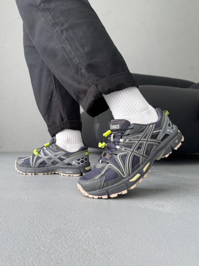 Asics Gel-Kahana 8 Black/Grey/Green Gore-Tex - Зображення 2