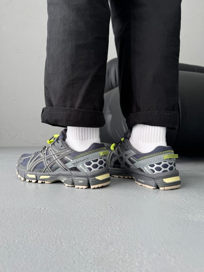 Asics Gel-Kahana 8 Black/Grey/Green Gore-Tex - Зображення 5