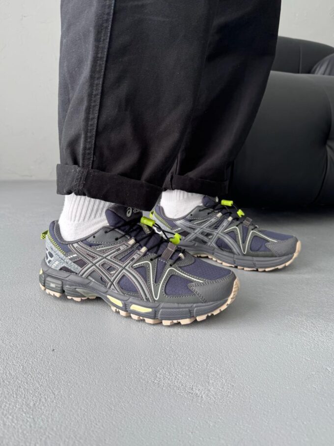 Asics Gel-Kahana 8 Black/Grey/Green Gore-Tex - Зображення 3