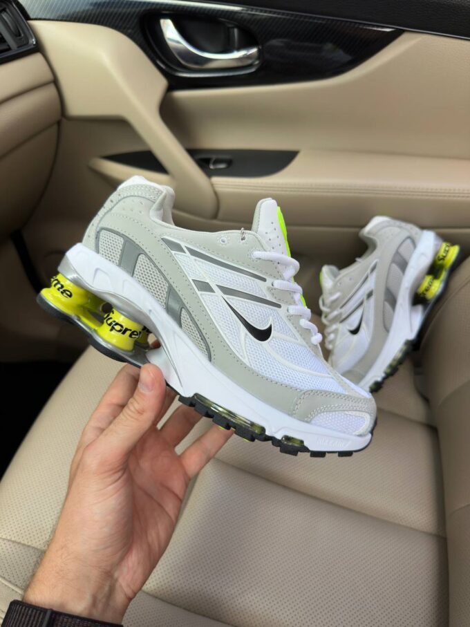 Nike Shox Ride 2 Supreme White Light Grey