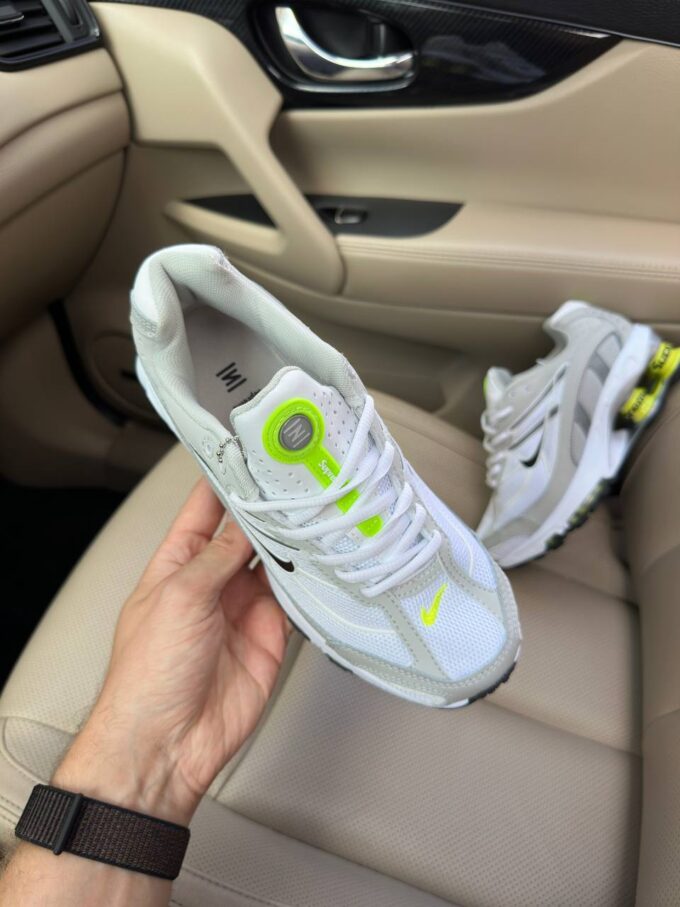 Nike Shox Ride 2 Supreme White Light Grey - Зображення 3