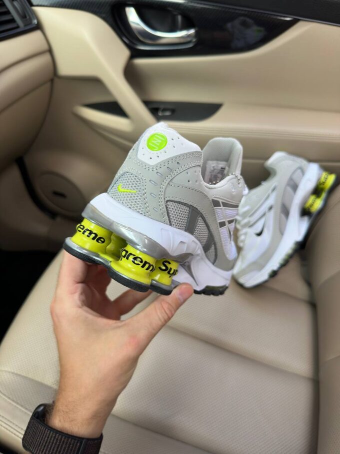 Nike Shox Ride 2 Supreme White Light Grey - Зображення 6