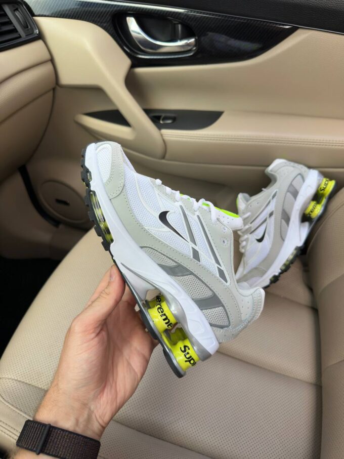 Nike Shox Ride 2 Supreme White Light Grey - Зображення 5