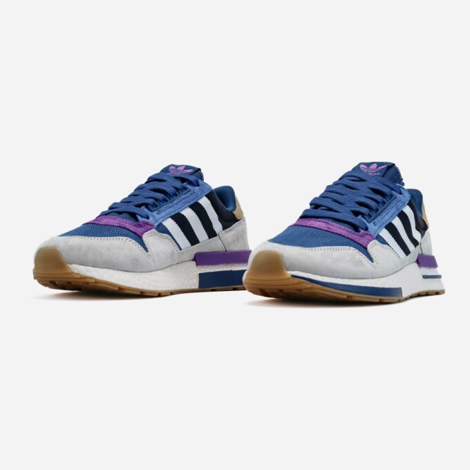Adidas ZX 500 Blue Purple Grey - Зображення 3