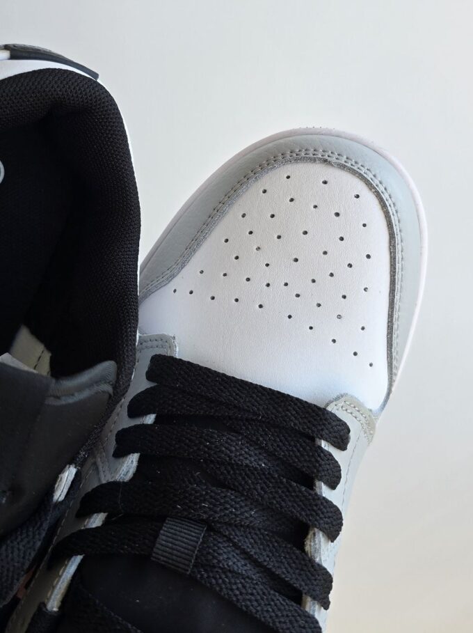 Nike Air Jordan 1 Low Grey White - Зображення 6