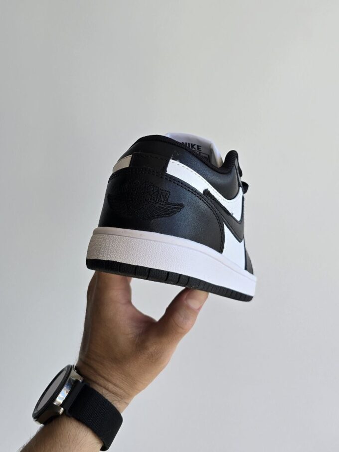 Nike Air Jordan 1 Low Black White - Зображення 6
