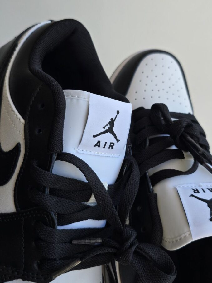 Nike Air Jordan 1 Low Black White - Зображення 4