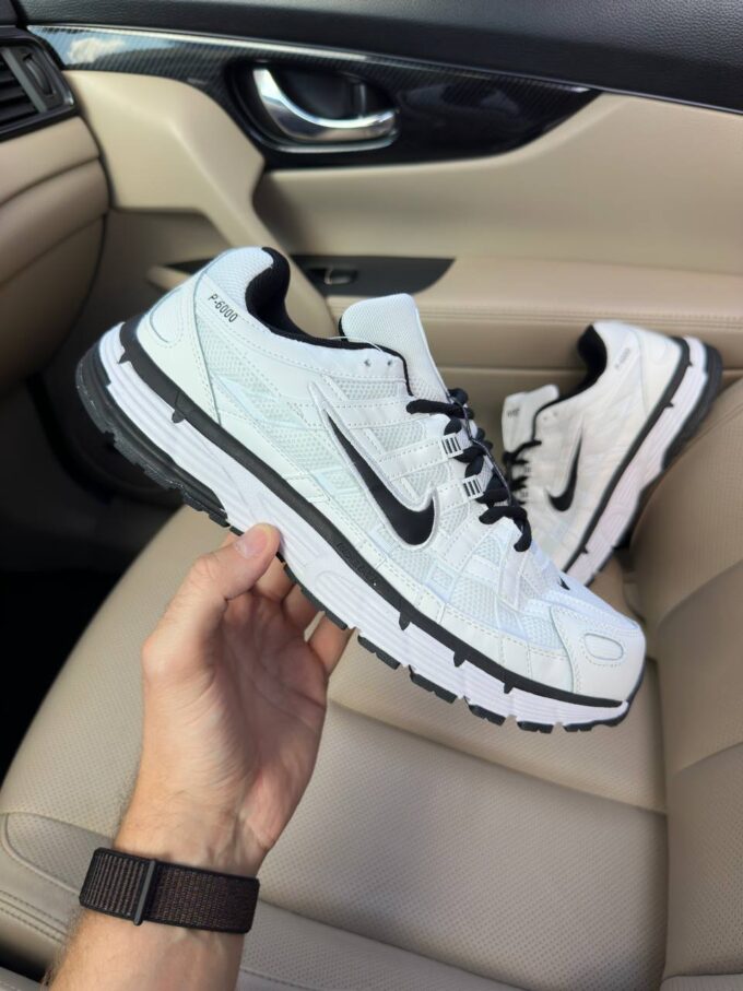 Nike P-6000 White Black